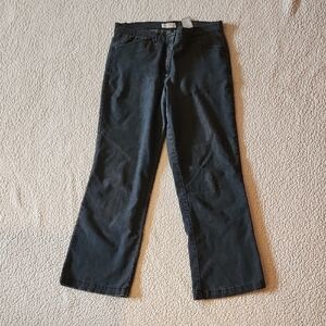 White Stag Stretch Petite Black Wide Leg Mid-rise Denim Trouser Jeans